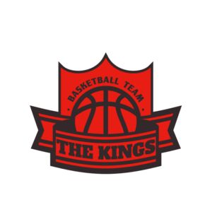 The Kings Basketball team Logo Template Thumbnail