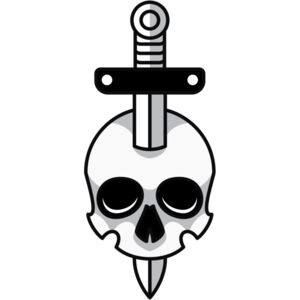 Elements Skull logo template 07 Thumbnail