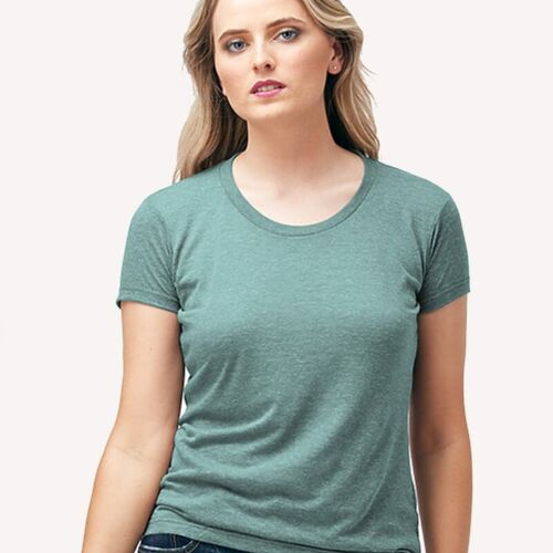Women's Slim-Fit Tri-Blend T-Shirt Thumbnail