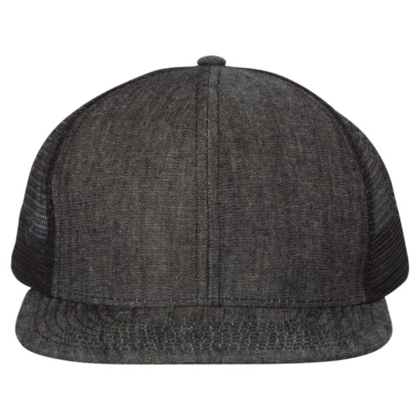 Flat-Bill Six Panel Trucker Cap Thumbnail
