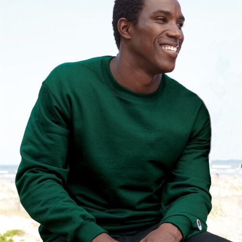 Double-Dry Eco Crewneck Sweatshirt. Thumbnail