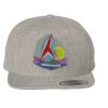 Flat Bill Snapback Cap Thumbnail