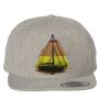 Flat Bill Snapback Cap Thumbnail