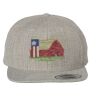 Flat Bill Snapback Cap Thumbnail