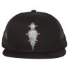 Flat Bill Six-Panel Trucker Cap Thumbnail