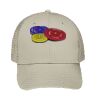 Cotton Blend Twill 6 Panel Low Profile Mesh Back Trucker Hat Thumbnail