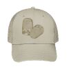 Cotton Blend Twill 6 Panel Low Profile Mesh Back Trucker Hat Thumbnail