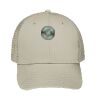 Cotton Blend Twill 6 Panel Low Profile Mesh Back Trucker Hat Thumbnail