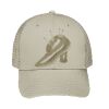 Cotton Blend Twill 6 Panel Low Profile Mesh Back Trucker Hat Thumbnail