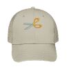 Cotton Blend Twill 6 Panel Low Profile Mesh Back Trucker Hat Thumbnail