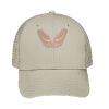 Cotton Blend Twill 6 Panel Low Profile Mesh Back Trucker Hat Thumbnail