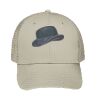 Cotton Blend Twill 6 Panel Low Profile Mesh Back Trucker Hat Thumbnail