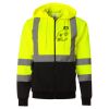 Hi-Vis Full-Zip Hooded Sweatshirt Thumbnail