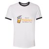 Unisex-Fine Jersey Ringer Tee. Thumbnail