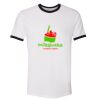 Unisex-Fine Jersey Ringer Tee. Thumbnail