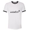 Unisex-Fine Jersey Ringer Tee. Thumbnail