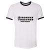 Unisex-Fine Jersey Ringer Tee. Thumbnail