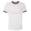 Unisex-Fine Jersey Ringer Tee. Thumbnail