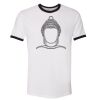 Unisex-Fine Jersey Ringer Tee. Thumbnail