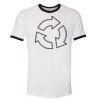 Unisex-Fine Jersey Ringer Tee. Thumbnail