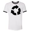 Unisex-Fine Jersey Ringer Tee. Thumbnail
