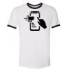 Unisex-Fine Jersey Ringer Tee. Thumbnail