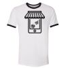 Unisex-Fine Jersey Ringer Tee. Thumbnail