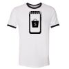 Unisex-Fine Jersey Ringer Tee. Thumbnail