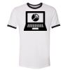 Unisex-Fine Jersey Ringer Tee. Thumbnail