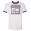 Unisex-Fine Jersey Ringer Tee. Thumbnail