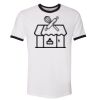 Unisex-Fine Jersey Ringer Tee. Thumbnail