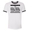 Unisex-Fine Jersey Ringer Tee. Thumbnail