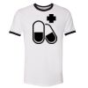 Unisex-Fine Jersey Ringer Tee. Thumbnail