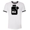 Unisex-Fine Jersey Ringer Tee. Thumbnail