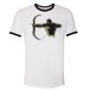 Unisex-Fine Jersey Ringer Tee. Thumbnail