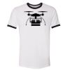 Unisex-Fine Jersey Ringer Tee. Thumbnail