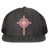 Flat-Bill Six Panel Trucker Cap Thumbnail