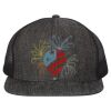 Flat-Bill Six Panel Trucker Cap Thumbnail