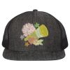 Flat-Bill Six Panel Trucker Cap Thumbnail
