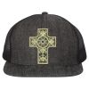 Flat-Bill Six Panel Trucker Cap Thumbnail