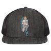 Flat-Bill Six Panel Trucker Cap Thumbnail