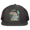 Flat-Bill Six Panel Trucker Cap Thumbnail