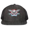 Flat-Bill Six Panel Trucker Cap Thumbnail