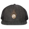 Flat-Bill Six Panel Trucker Cap Thumbnail