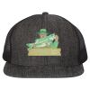 Flat-Bill Six Panel Trucker Cap Thumbnail