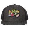 Flat-Bill Six Panel Trucker Cap Thumbnail