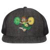 Flat-Bill Six Panel Trucker Cap Thumbnail