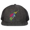 Flat-Bill Six Panel Trucker Cap Thumbnail