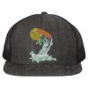 Flat-Bill Six Panel Trucker Cap Thumbnail