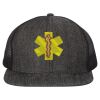 Flat-Bill Six Panel Trucker Cap Thumbnail